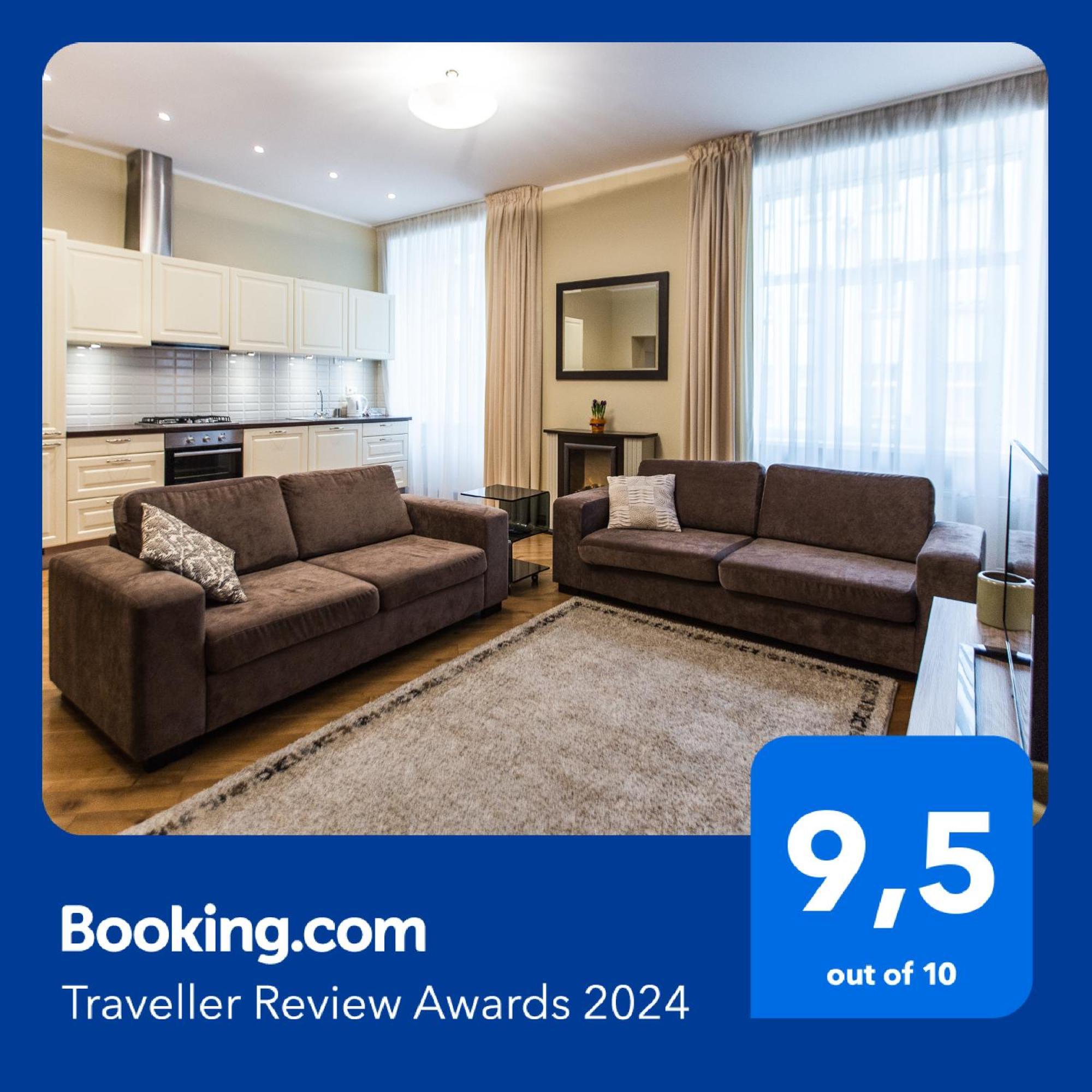 Riga Lux Apartments - Ernesta, Free Parking Ngoại thất bức ảnh
